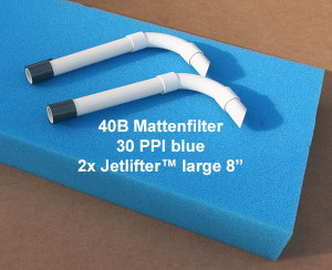 Mattenfilter 40B gal kit